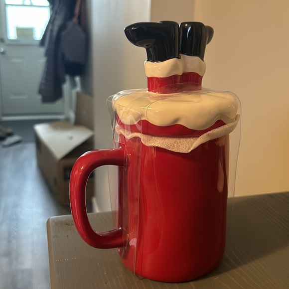 Rae Dunn Ho Ho Ho Mug with Topper - Picture 2 of 2